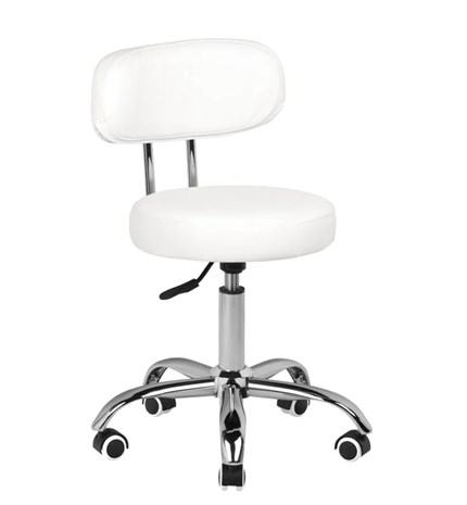 Pedikerska radna stolica a-007, bijela