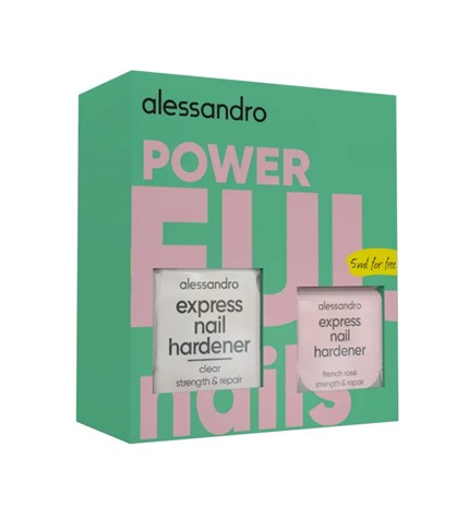Powerful nails set, 10 ml & 5 ml gratis