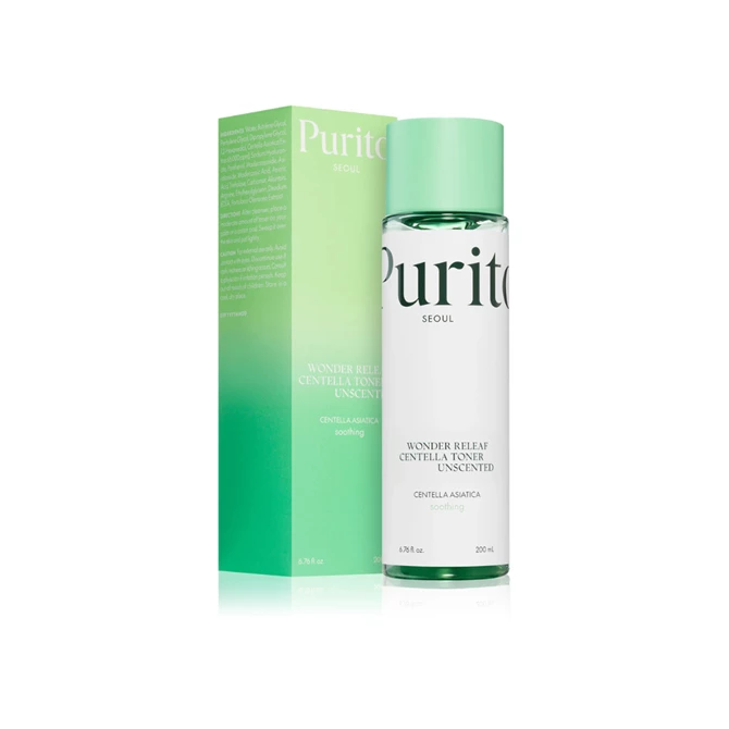 Wonder Releaf Centella Toner Unscented, 200 ml