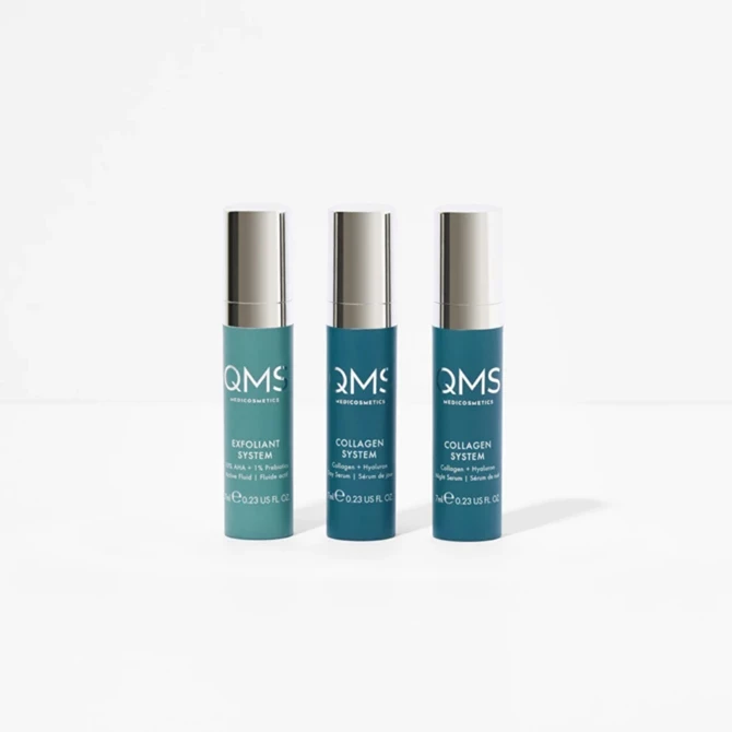 Core System Collagen + Exfoliant Set Strong , 3 x 7 ml