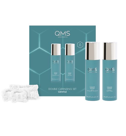 QMS Gentle Double Cleansing Set, 200 ml x 200 ml 