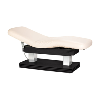 Spa krevet Sillon Comfort s crnom bazom, krem