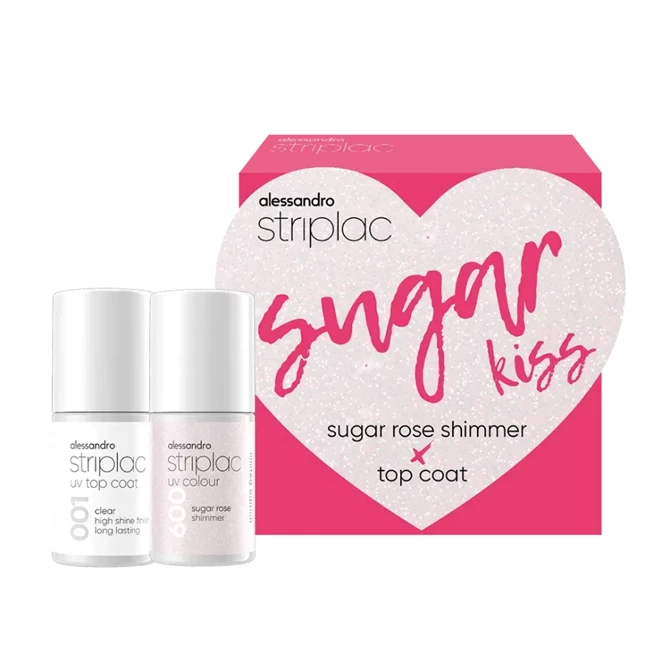 Striplac UV Kiss Me Sugar Kiss set (2 x 6,5 ml)