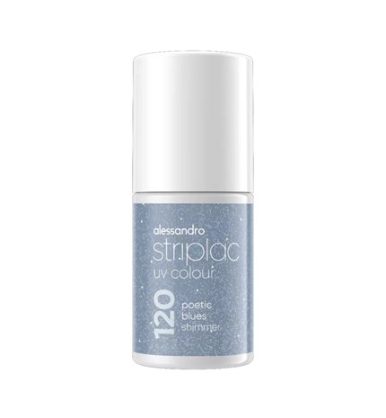 Striplac UV lak za nokte Poetic Blues Shimmer 6,5 ml