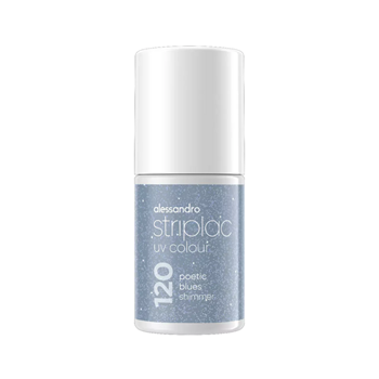 Striplac UV lak za nokte Poetic Blues Shimmer 6,5 ml