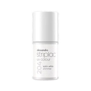 Striplac UV lak za nokte Satin White Shimmer 6,5 ml