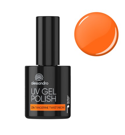 Uv Gel Polish Tangerine Twist NEON, 10 ml