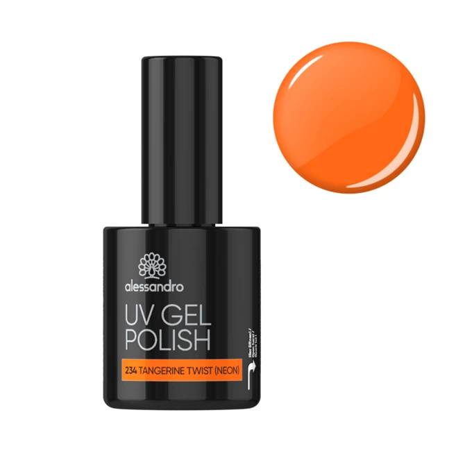 Uv Gel Polish Tangerine Twist NEON, 10 ml