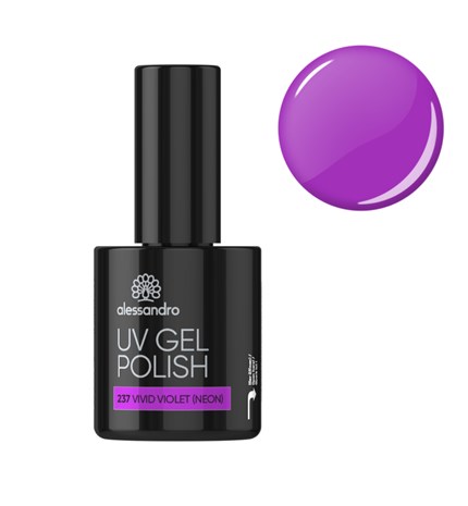 Uv Gel Polish Vivid Violet NEON, 10 ml