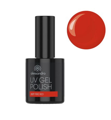 Uv Gel Polish BOLD & BRIGHT Fire Red, 10 ml