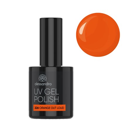 Uv Gel Polish BOLD & BRIGHT Orange Out Loud, 10 ml