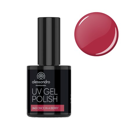 Uv Gel Polish Kiss Me Once In A Berry 10 ml