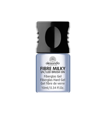 FIBRE MILKY UV / LED BRUSH ON GEL, 10 ML