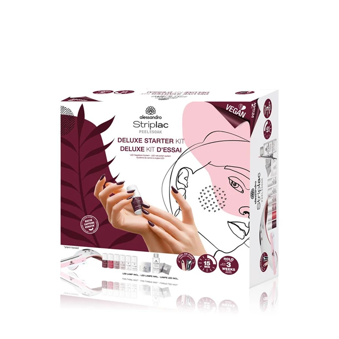 Striplac 2.0 PEEL OR SOAK -  premium početni set s lampom