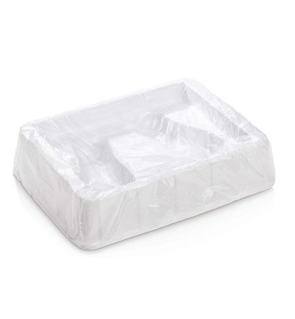 Plastična vrećica za pedikersku kadicu 180 cm x 2 m, 100 kom