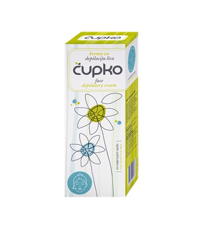 Krema za depilaciju lica sensitive, 50 ml