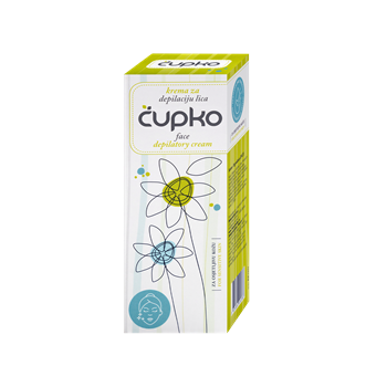 Krema za depilaciju lica sensitive, 50 ml