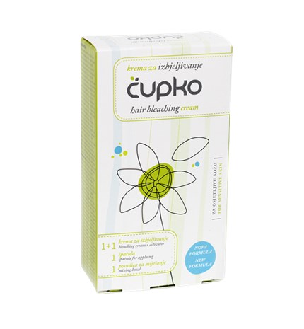 Krema za izbjeljivanje dlačica, 50+50 ml